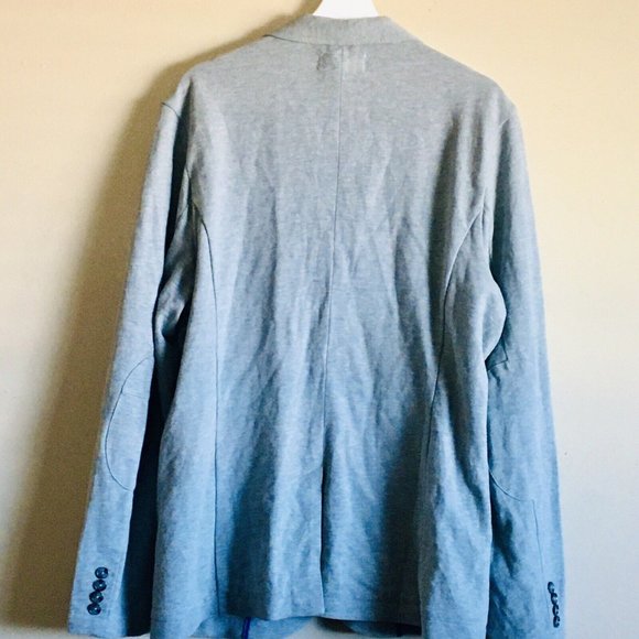 An Original Penguin Heather Gray Blazer Sport Jacket Size Large 100% Cotton - Picture 5 of 10